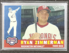Load image into Gallery viewer, 2009 Topps Heritage Chrome Holo Refractor #C94 Ryan Zimmerman
