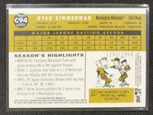 Load image into Gallery viewer, 2009 Topps Heritage Chrome Holo Refractor #C94 Ryan Zimmerman
