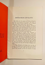 Load image into Gallery viewer, Initiation Of Plato by Manly P. Hall Jan 1967 RARE ESSAY FREEMASONRY
