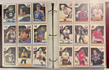 Load image into Gallery viewer, 1985-86 Topps Hockey Set 1-165 and Sticker 1-12 (Missing #9, #16)
