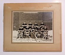 Load image into Gallery viewer, 1924-25 Hockey Team Cabinet Photo - Andre-A Bourgoin. Rimouski, Que.
