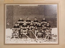 Load image into Gallery viewer, 1924-25 Hockey Team Cabinet Photo - Andre-A Bourgoin. Rimouski, Que.
