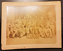 Load image into Gallery viewer, 1890s Vintage GTVM Sports Team Cabinet Photo 20" x 16"
