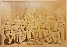 Load image into Gallery viewer, 1890s Vintage GTVM Sports Team Cabinet Photo 20" x 16"
