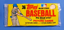 Load image into Gallery viewer, 1983 Topps Baseball Sealed Grocery Rack Pack (36 cards)

