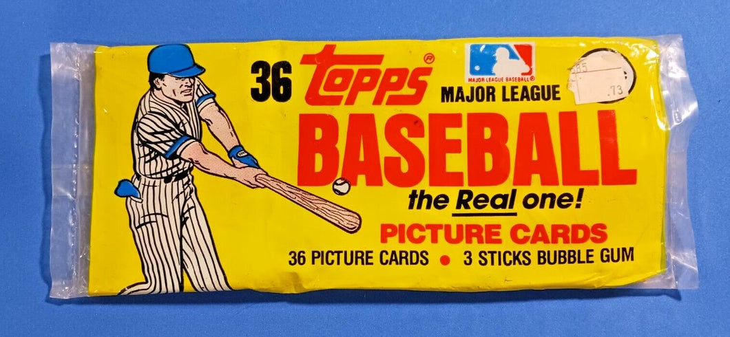 1983 Topps Baseball Sealed Grocery Rack Pack (36 cards)