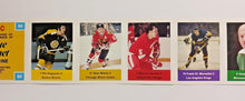 Load image into Gallery viewer, Loblaws NHL Action Players 1974-75 Sticker Stamps w/ P. Esposito, M. Dionne
