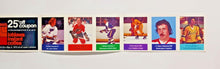 Load image into Gallery viewer, Loblaws NHL Action Players 1974-75 Sticker Stamps w/ Bob Nevin
