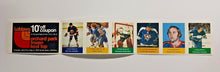 Load image into Gallery viewer, Loblaws NHL Action Players 1974-75 Sticker Stamps w/ Brian Spencer

