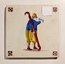 Load image into Gallery viewer, 1820 to 1840s Vintage Dutch Art Painting title 5 1/4" x 5 1/4"
