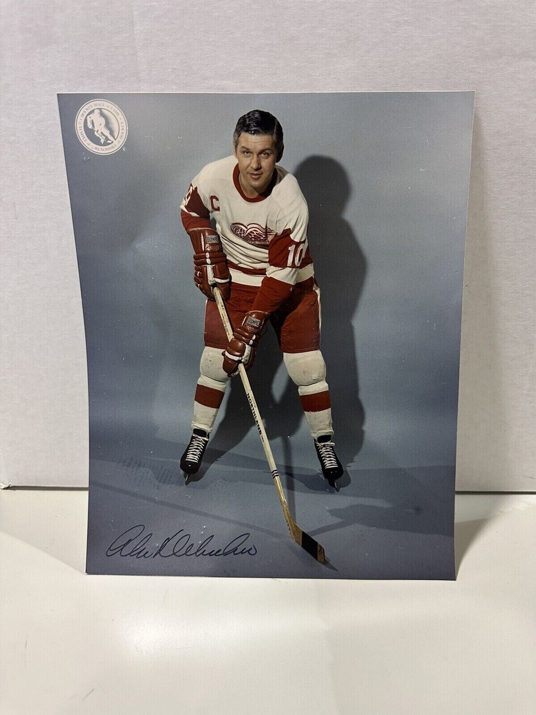 Alex Delvechio Signed 8x10 photo