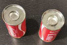 Load image into Gallery viewer, Vintage Coca-Cola - Mini Coke Can - Salt &amp; Pepper Shakers Set - Can Only
