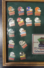 Load image into Gallery viewer, 1993 Limited Edition Coca Cola NFL Helmet Collector Pin Set
