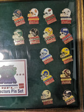 Load image into Gallery viewer, 1993 Limited Edition Coca Cola NFL Helmet Collector Pin Set
