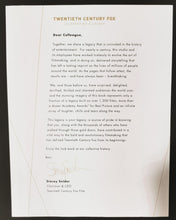 Load image into Gallery viewer, Twentieth Century Fox: Celebrating A Legacy Photo Book With Signed Letter
