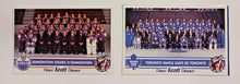 Load image into Gallery viewer, 1992-93 Kraft Dinner Hockey Hand Cut Team Collectors Cards Lot of 5
