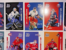 Load image into Gallery viewer, 1994-95 Kraft Dinner Hockey Hand Cut Collectors 3 1/2 x  5 1/4&quot; Cards Lot of 20
