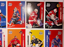 Load image into Gallery viewer, 1994-95 Kraft Dinner Hockey Hand Cut Collectors 3 1/2 x  5 1/4&quot; Cards Lot of 20
