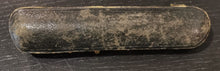Load image into Gallery viewer, Vintage Amber Cigar Holder &amp; Lather Case
