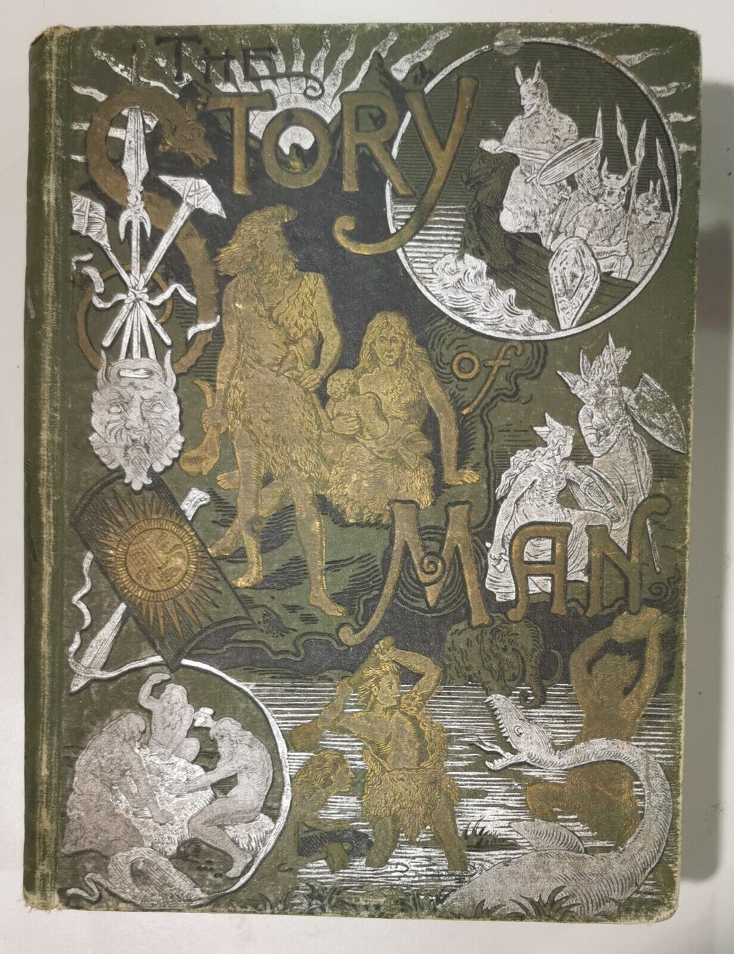 1890 The Story of Man The History of The Human Race by J. W. Buel