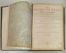 Load image into Gallery viewer, 1890 The Story of Man The History of The Human Race by J. W. Buel
