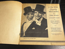 Load image into Gallery viewer, A Day with Charlie McCarthy (1938 Book w/ Illustrations)
