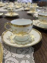 Load image into Gallery viewer, 90 Piece Dinner Set Hand Painted Gold Bone China Minton
