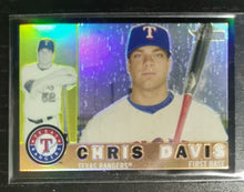 Load image into Gallery viewer, 2009 Topps Heritage Chrome Chris Davis Black Refractor SSP 34/60 C73
