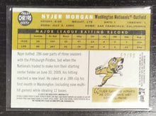 Load image into Gallery viewer, 2009 Topps Heritage Chrome Nyjer Morgan Black Refractor SSP 52/60 CHR190
