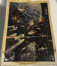 Load image into Gallery viewer, 1977 Star Wars - Original Canadian Printed Record Insert/Promo Poster
