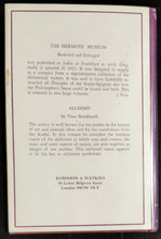 Load image into Gallery viewer, 1970 The Turba Philosophorum by A.E. Waite
