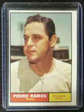 Load image into Gallery viewer, 1961 Topps Pedro Ramos Baseball Card #528
