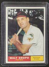 Load image into Gallery viewer, 1961 Topps Walt Dropo Baseball Card #489
