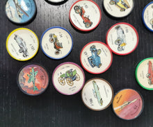 Load image into Gallery viewer, Jello Hostess Automobile Car Coins 1960s Plastic Lot Of 19
