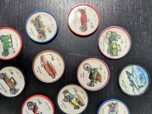 Load image into Gallery viewer, Jello Hostess Automobile Car Coins 1960s Plastic Lot Of 19
