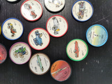 Load image into Gallery viewer, Jello Hostess Automobile Car Coins 1960s Plastic Lot Of 19
