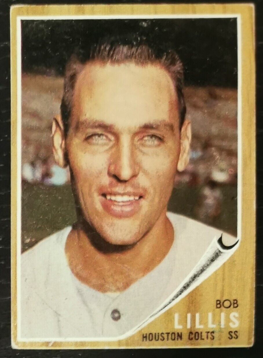 1962 Topps Bob Lillis #74 Baseball Card VG-EX