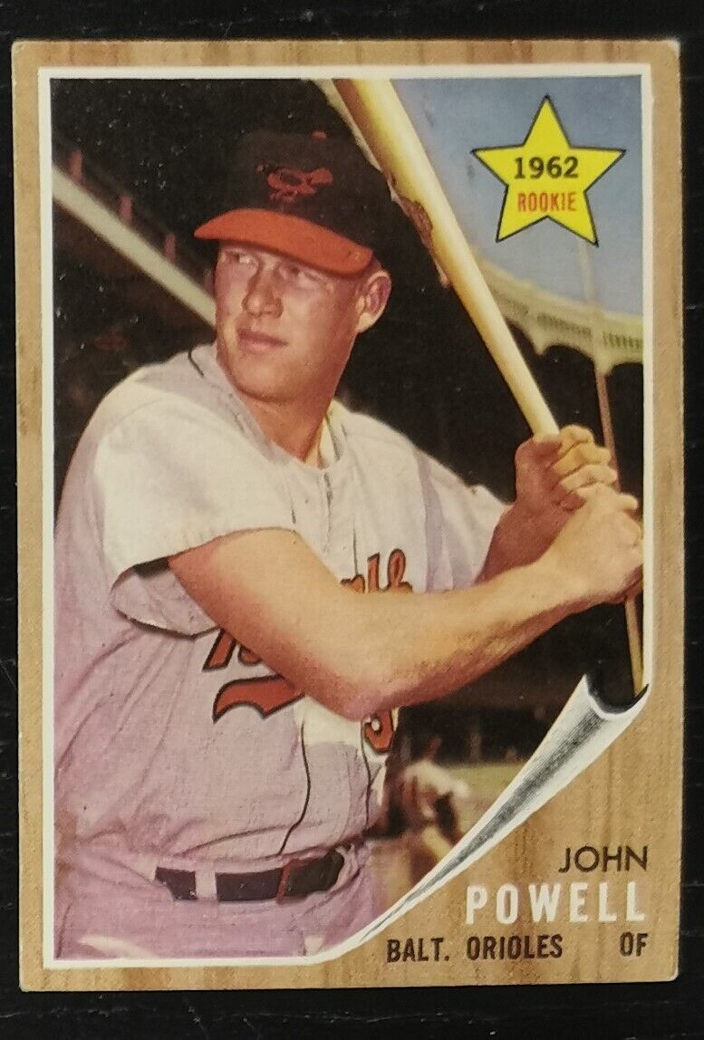 1962 Topps John Powell #99 Baseball Card VG-EX