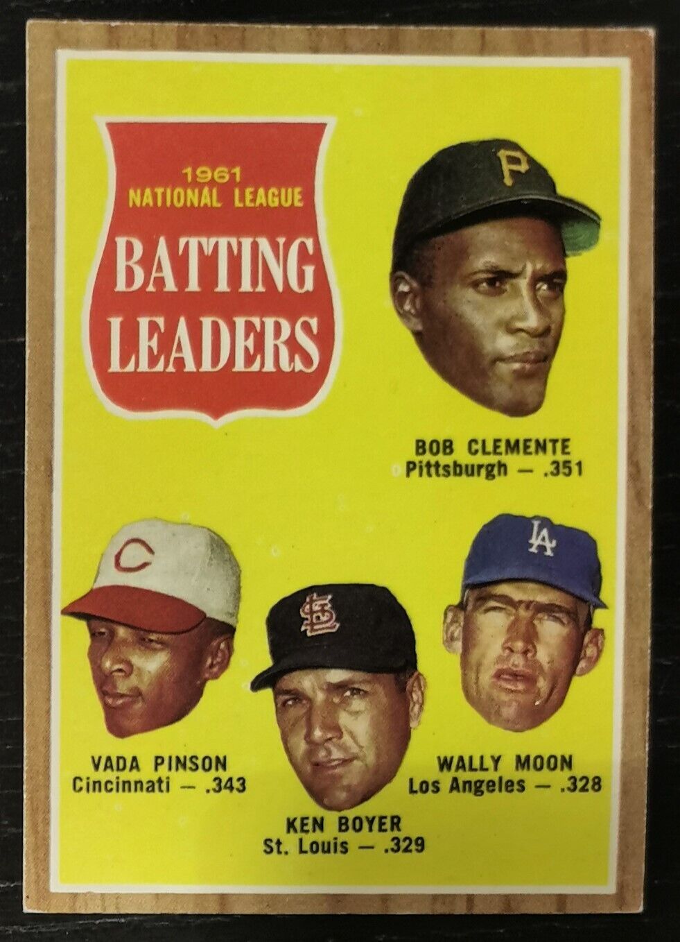 1962 Topps Battling Leaders #52 Baseball Card VG-EX