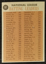 Load image into Gallery viewer, 1962 Topps Battling Leaders #52 Baseball Card VG-EX

