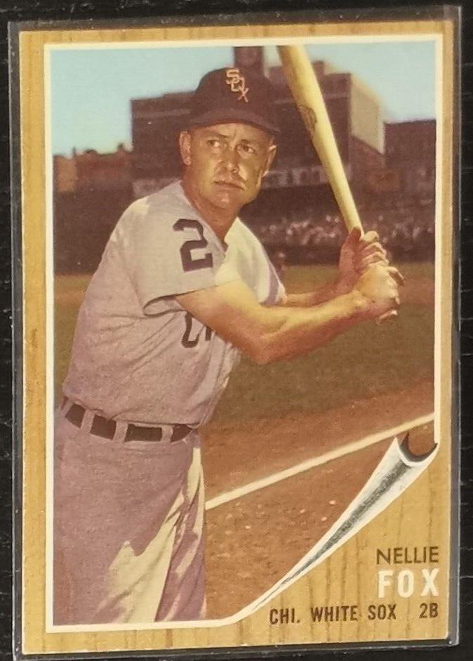 1962 Topps Nellie Fox #73 Baseball Card EX