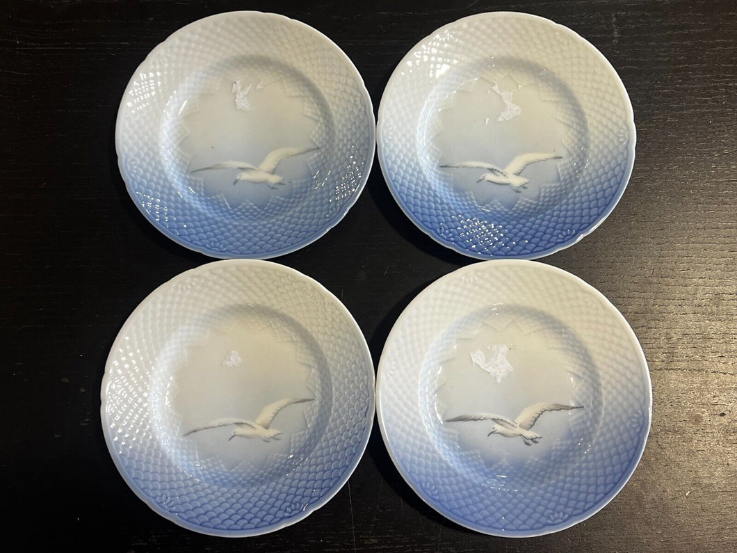 Vintage Bing & Grondahl - Four (4) Salad Plates - Made in Denmark (28A)