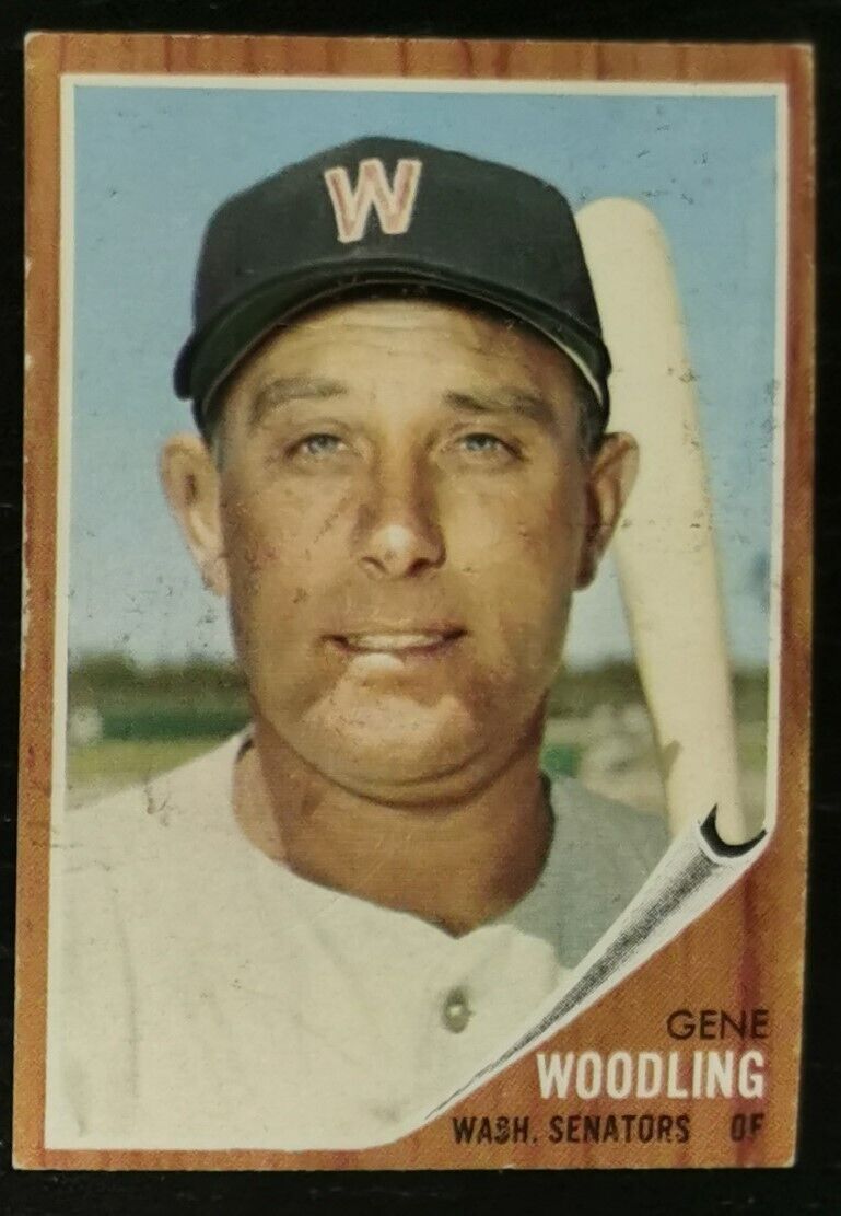 1962 Topps Gene Woodling #125 Baseball Card VG-EX