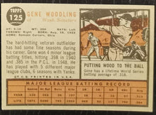 Load image into Gallery viewer, 1962 Topps Gene Woodling #125 Baseball Card VG-EX
