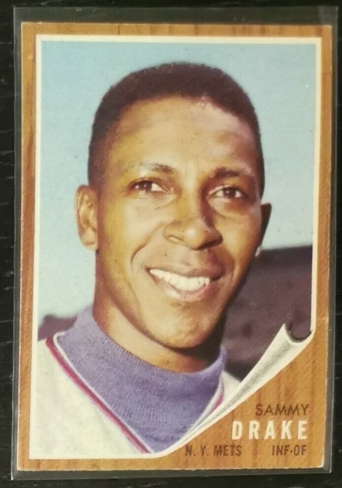 1962 Topps Sammy Drake #162 Baseball Card VG-EX