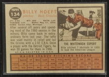 Load image into Gallery viewer, 1962 Topps Billy Hoeft #134 Baseball Card VG-EX
