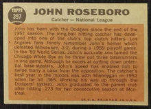 Load image into Gallery viewer, 1962 Topps John Roseboro #397 Baseball Card EX
