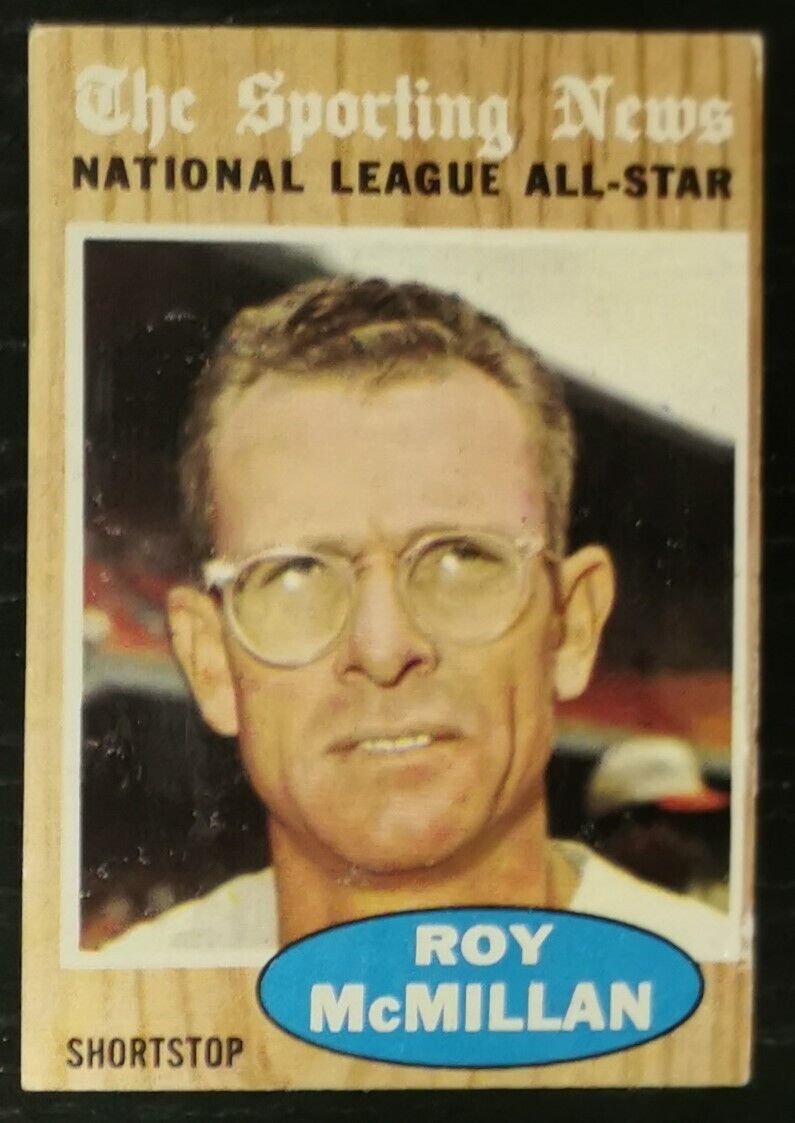 1962 Topps Roy McMillan #393 Baseball Card VG-EX