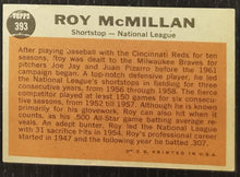 Load image into Gallery viewer, 1962 Topps Roy McMillan #393 Baseball Card VG-EX

