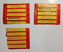 Load image into Gallery viewer, 1973 Panini UFO Sticker Pack Lot - 1 Sealed, 2 Opened
